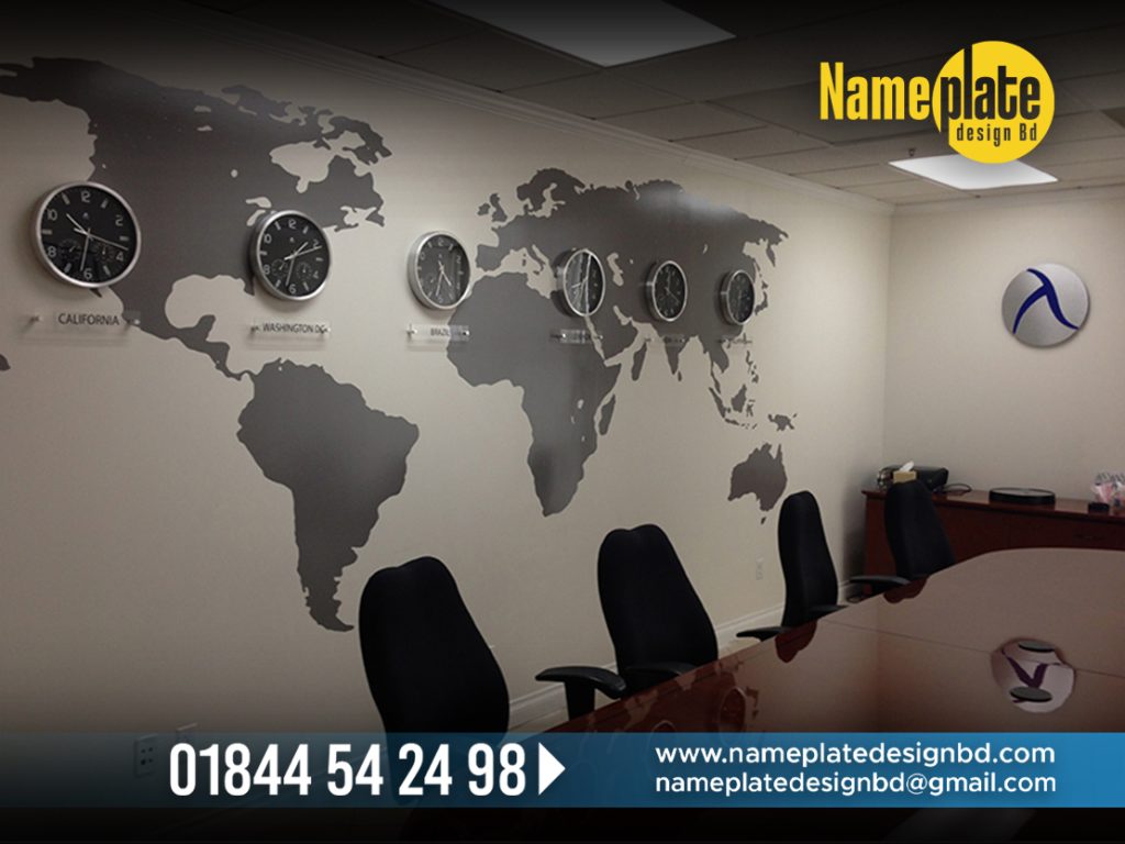 Office Signs, Corporate Lobby Name plate Design Agency