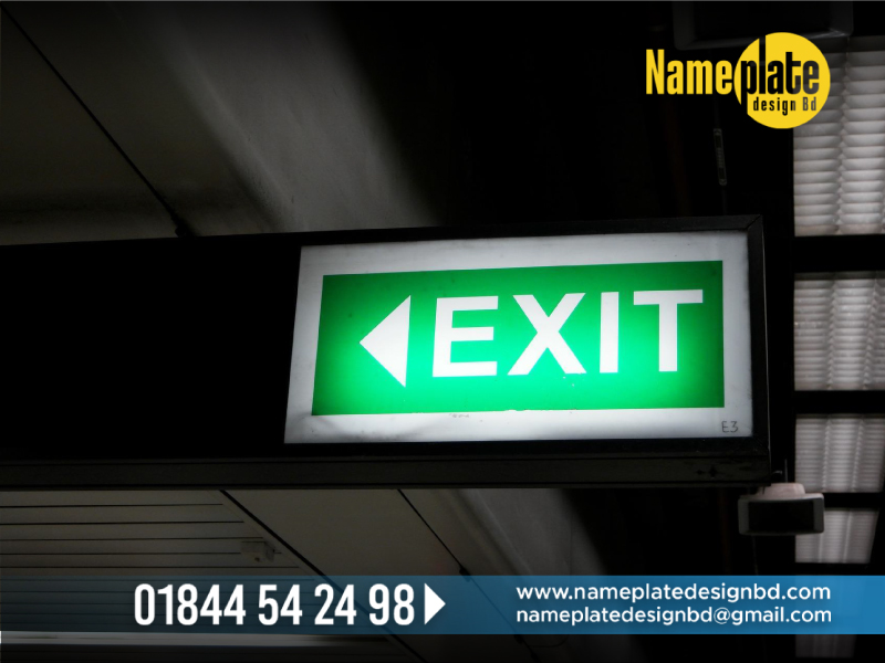 Fire Safety Industrial Signage Supplier Company Bd