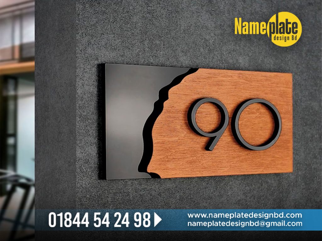 LED Name Plate: Name Plate with Light, Latest Price in Dhaka, Bangladesh Signboard Billboard Acrylic Lighting Led Nameplate for Office Door