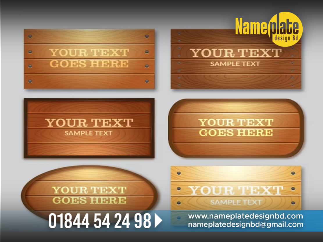 Create A Stylish Name Board Design For Your Home Or Office