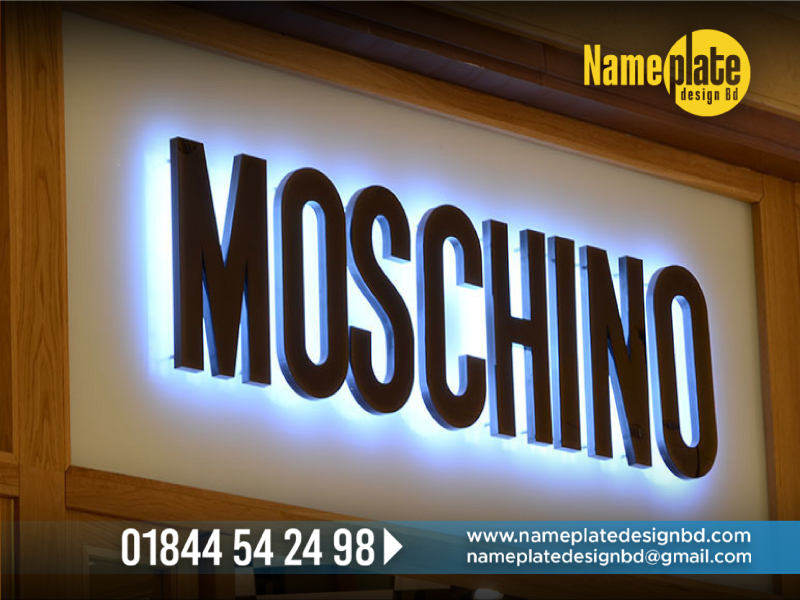 Neon Name Plates for Shop Signs in BD