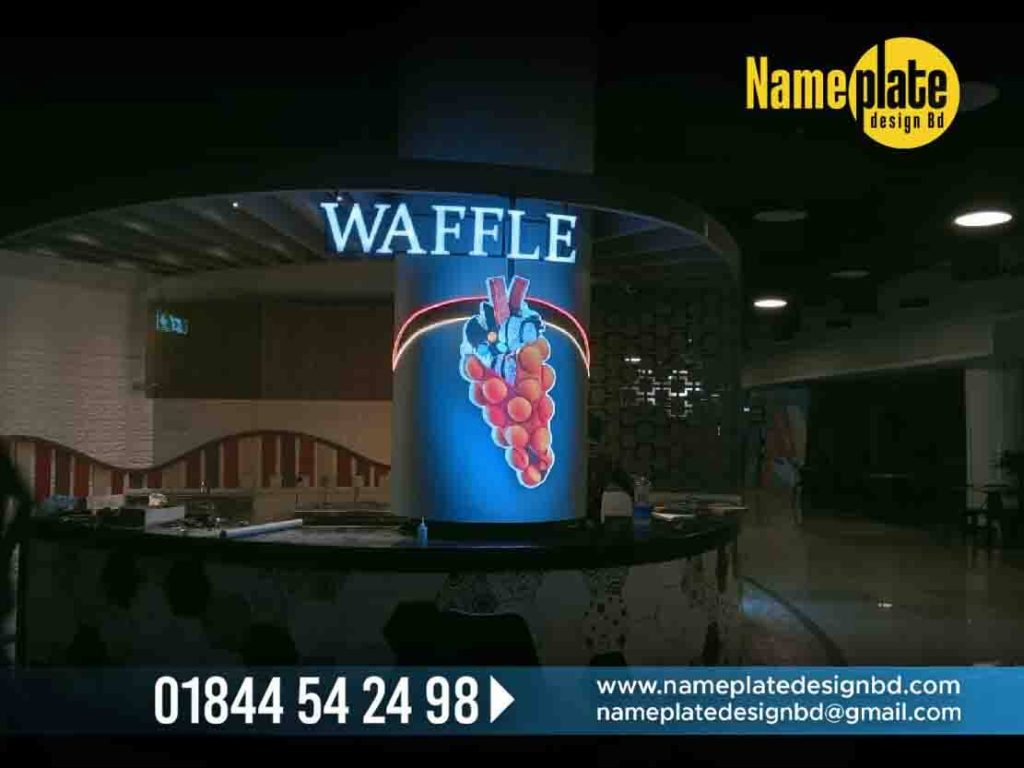 Restaurant LED Logo Making in Bangladesh